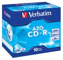 Verbatim CD-R AZO Crystal 700 MB 52x 10 pc(s)