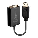 Lindy 41006 cavo e adattatore video 0,15 m VGA (D-Sub) DisplayPort Nero