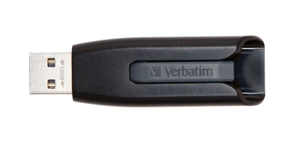 [49189] Verbatim V3 - Memoria USB 3.0 128 GB - Nero