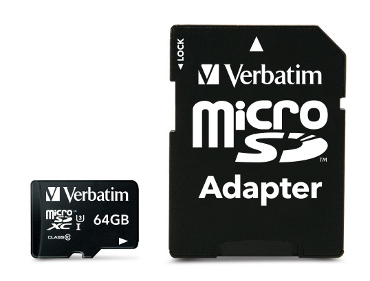 [47042] Verbatim Pro 64 GB MicroSDXC UHS Classe 10