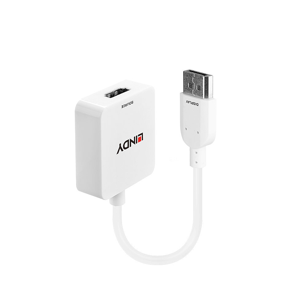 [38146] Lindy 38146 cavo e adattatore video HDMI tipo A (Standard) DisplayPort Bianco