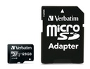 SCHEDA MICRO SDXC VERBATIM 128GB PREMIUM UHS-1 CLASS 10