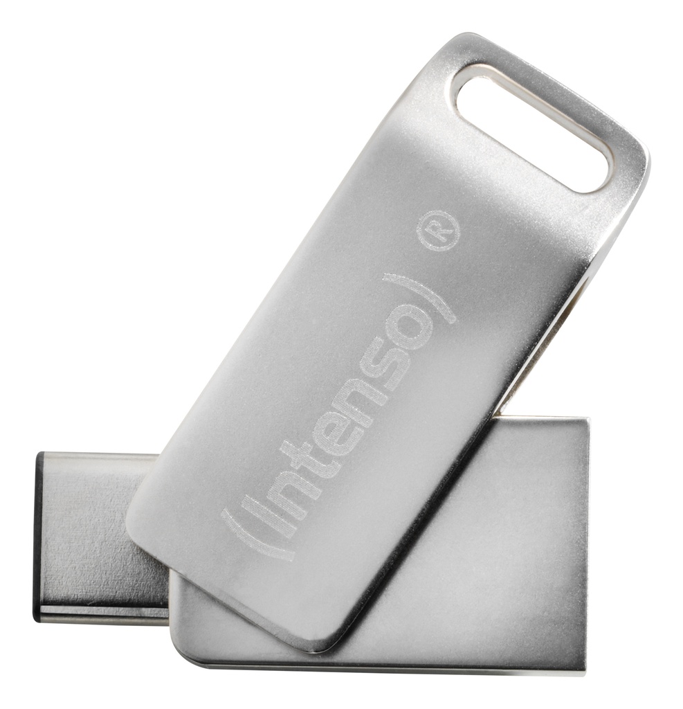 Pendrive Intenso cMOBILE LINE 64 GB USB A 3.2 USB C 3.2 argento
