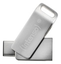 Pendrive Intenso cMOBILE LINE 64 GB USB A 3.2 USB C 3.2 argento