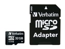 SCHEDA MICRO SDHC VERBATIM 32GB PREMIUM UHS-1 CLASS 10