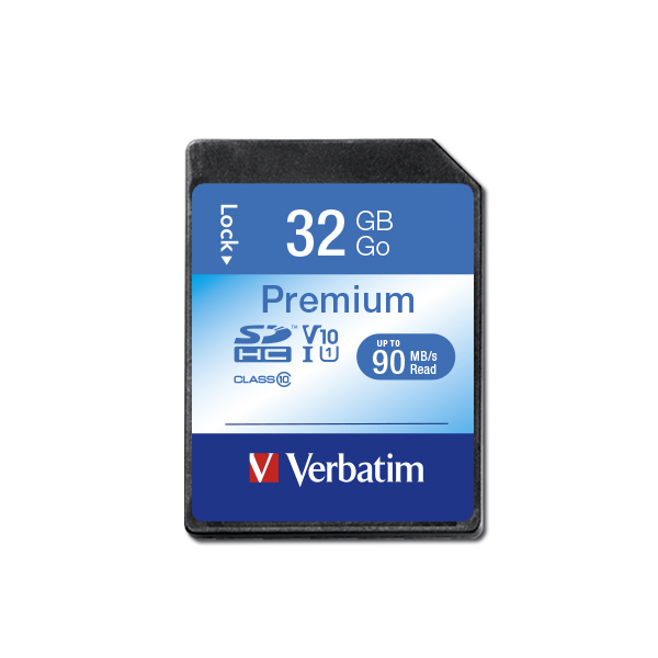 [43963] Verbatim Premium 32 GB SDHC Class 10