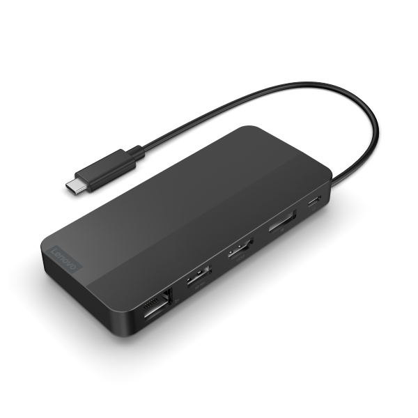 [40B90100EU] Lenovo 40B90100EU replicatore di porte e docking station per laptop Cablato USB 3.2 Gen 1 (3.1 Gen 1) Type-C Nero