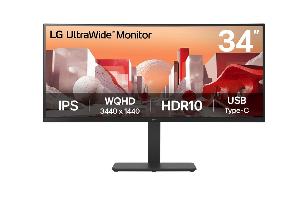 [34BA75QE-B.AEU] LG 34BA75QE-B computer monitor 86.4 cm (34") 3440 x 1440 pixels Wide Quad HD LCD Black