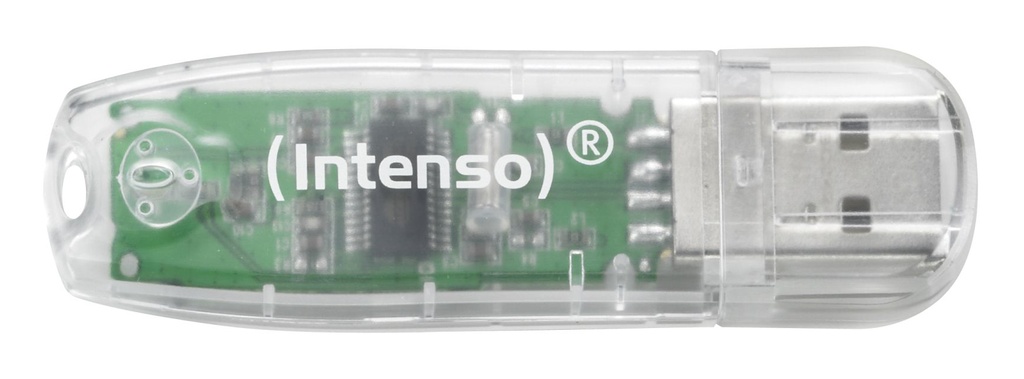 Pendrive Intenso Rainbow Line 32 GB USB 2.0 Trasparente
