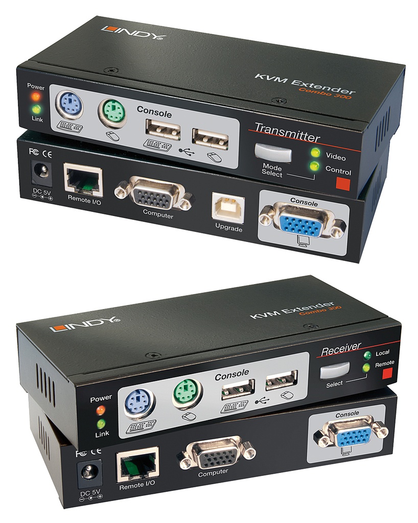 [39378] Lindy 39378 switch per keyboard-video-mouse (kvm) Nero
