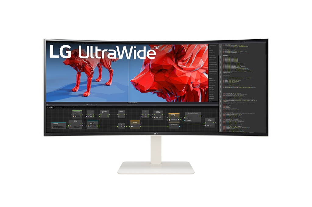 [38BR85QC-W.AEU] LG 38BR85QC-W computer monitor 96.5 cm (38") 3840 x 1600 pixels UltraWide Quad HD+ LCD White