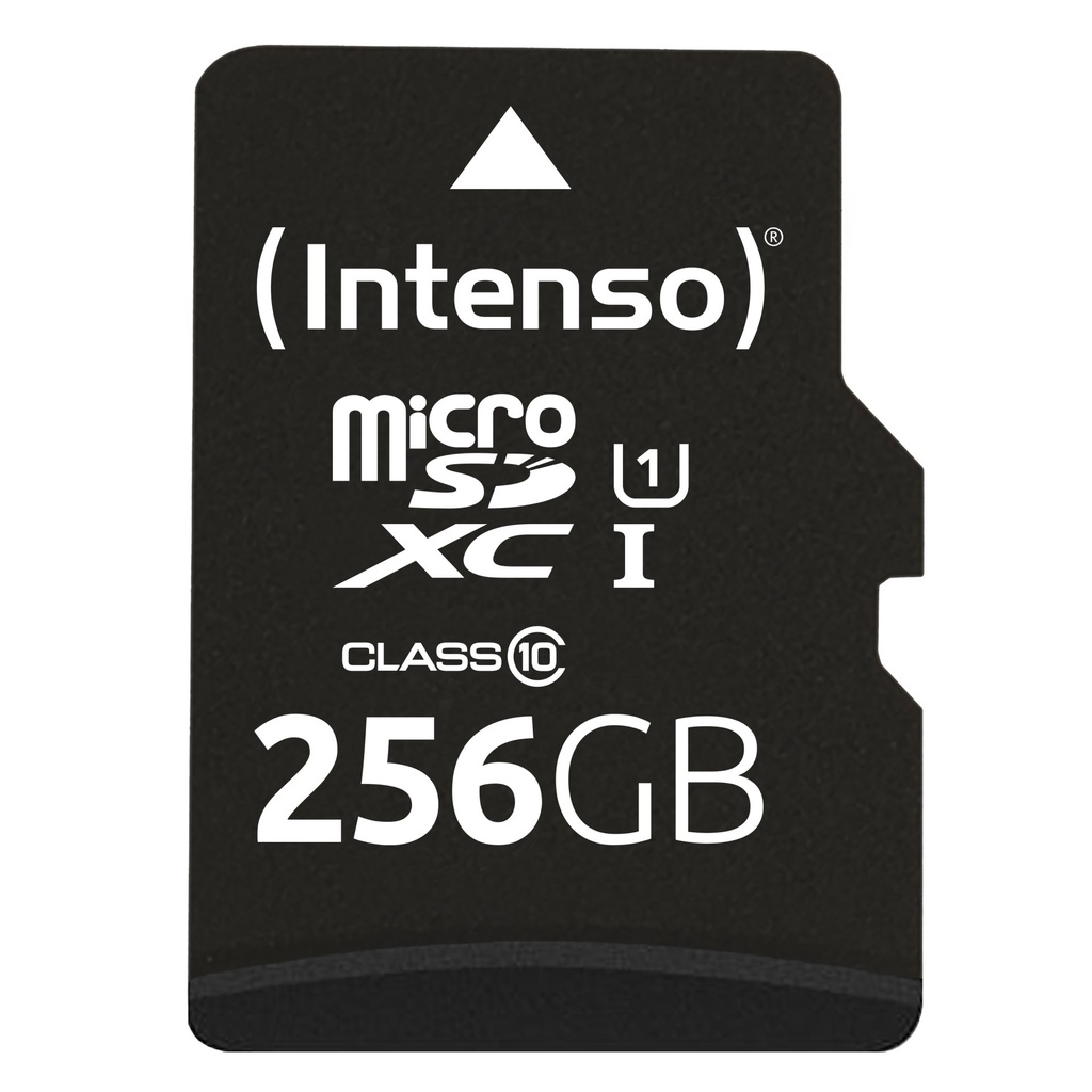 MICRO SD CON ADATTATORE 256GB UHS-I