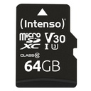Intenso 3433490 memoria flash 64 GB MicroSDXC UHS-I Classe 10