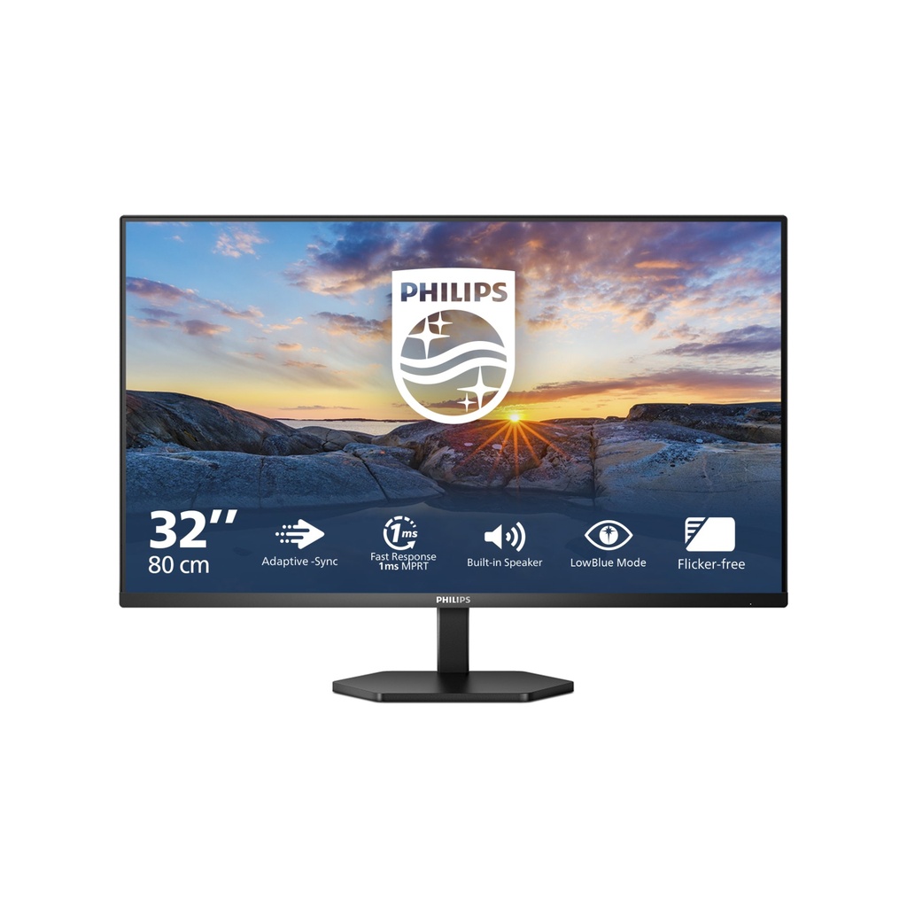[32E1N3100LA/00] Philips 3000 series 32E1N3100LA/00 computer monitor 80 cm (31.5") 1920 x 1080 pixels Full HD LCD Black