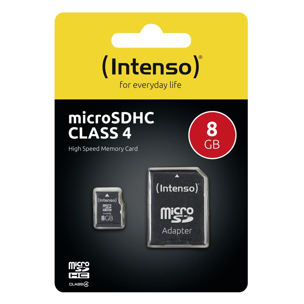 [3403460] Intenso 3403460 memoria flash 8 GB SDHC Classe 4