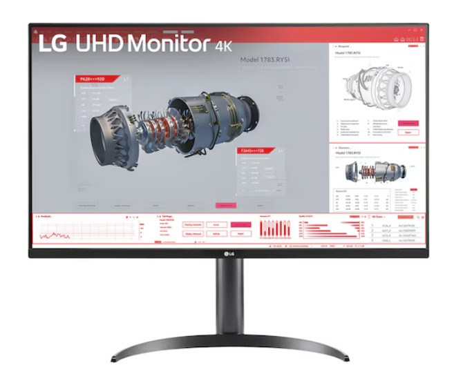 LG 32BR55UK-B Monitor PC 80 cm (31.5") 3840 x 2160 Pixel 4K Ultra HD LED Nero