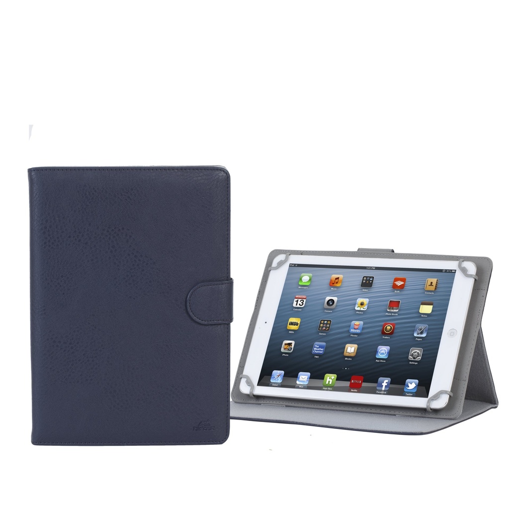 [3017BLU] Rivacase 3017 25,6 cm (10.1") Custodia a libro Blu