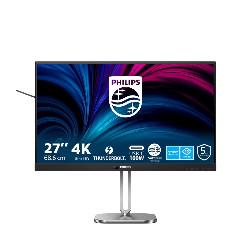 [27B2U6903/00] Philips 6000 series 27B2U6903/00 computer monitor 68.6 cm (27") 3840 x 2160 pixels 4K Ultra HD LED Anthracite