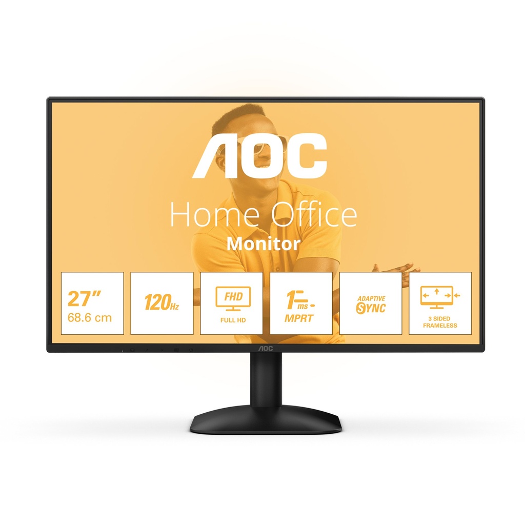 [27B31H] AOC B3 27B31H computer monitor 68.6 cm (27") 1920 x 1080 pixels Full HD Black