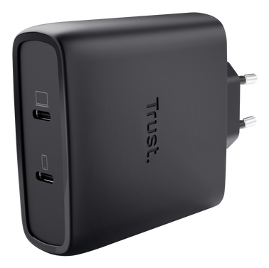 Trust Maxo Caricabatteria a 2 porte USB-C GaN da 100 W