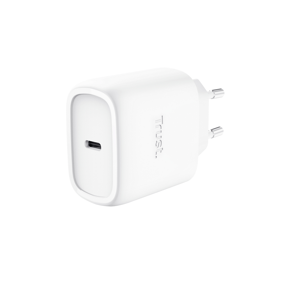[25522] Trust Maxo Caricabatteria USB-C GaN da 45 W