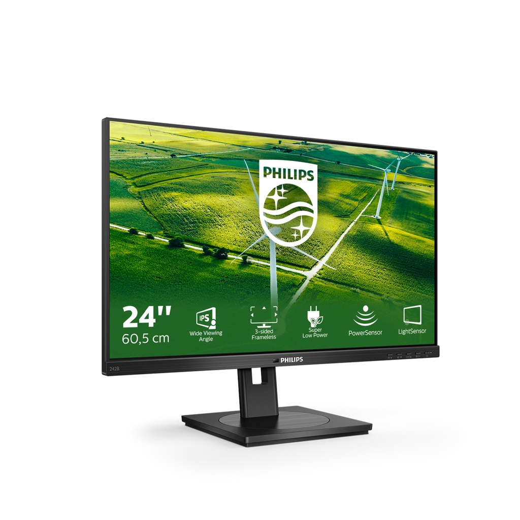 [242B1G/00] Philips 242B1G/00 computer monitor 60.5 cm (23.8") 1920 x 1080 pixels Full HD LED Black