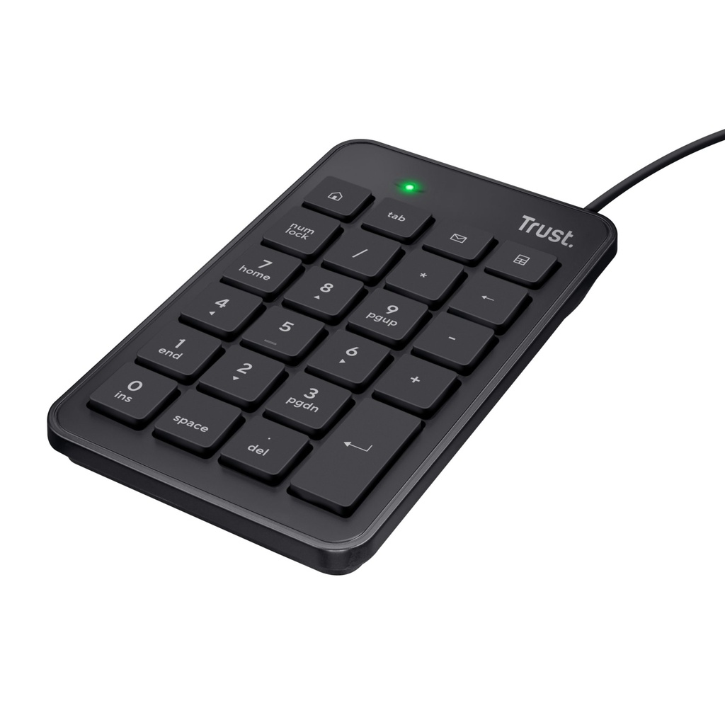 [22221] Trust 22221 tastierino numerico Laptop/PC USB Nero