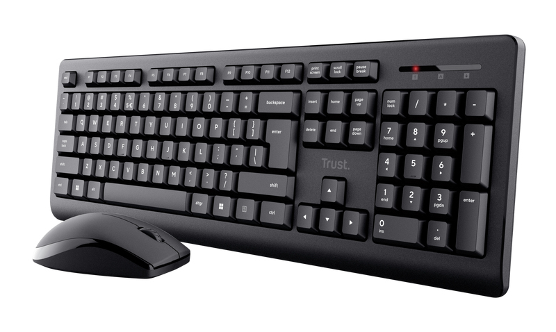 Trust Primo keyboard Mouse included Office RF Wireless QWERTY Italian Black