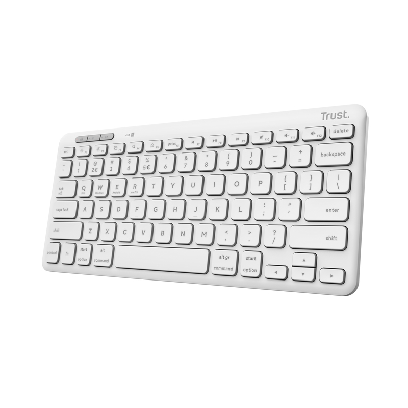 [25142-] Trust Lyra tastiera Universale RF senza fili + Bluetooth QWERTY Italiano Bianco