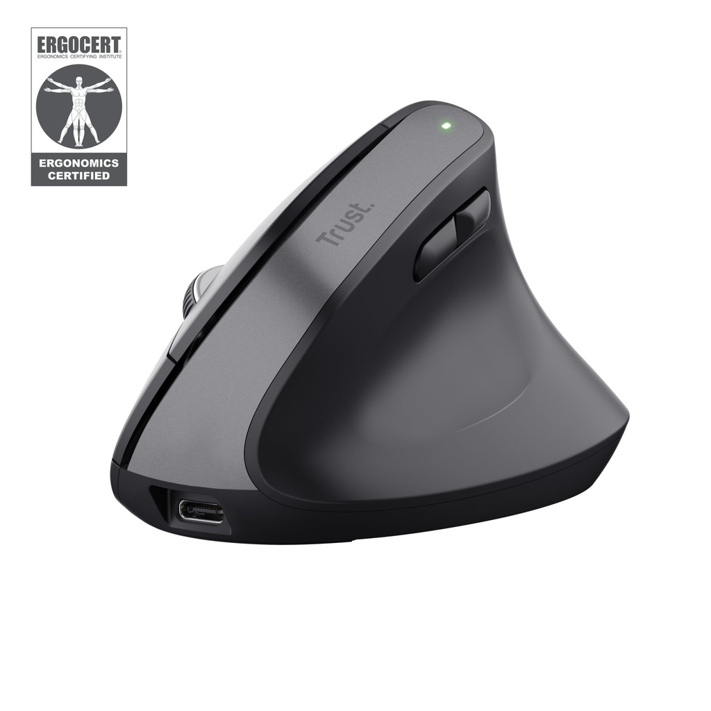 [25146] Trust Bayo+ mouse Ufficio Mano destra RF senza fili + Bluetooth Ottico 2400 DPI