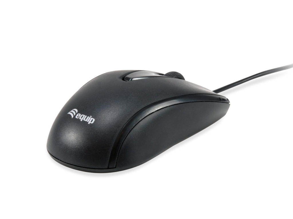 [245116] Equip 245116 mouse Ufficio Ambidestro USB tipo-C Ottico 1200 DPI