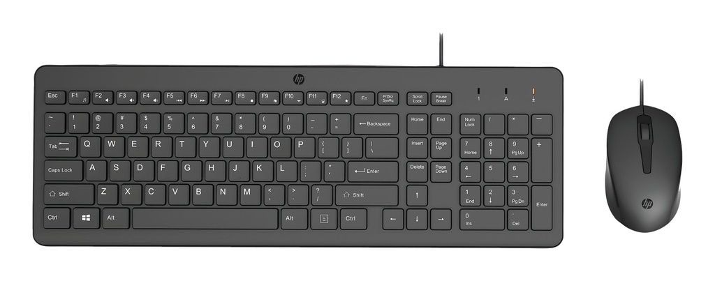 [240J7AA#ABZ] HP 150 WIRED MOUSE&KEYB TL ELEPH CO