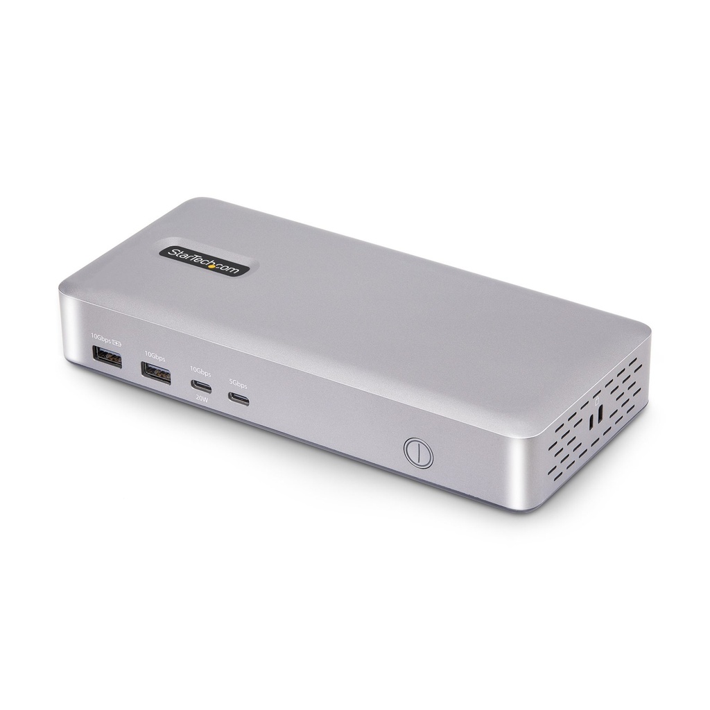 [155UE-USB4-DOCK] StarTech.com Docking Station USB4 per Doppio Monitor, due HDMI 4K 120Hz o singolo HDMI 8K60Hz, ricarica laptop 100W, 2,5 Gb, dock multi-monitor USB-C, senza driver