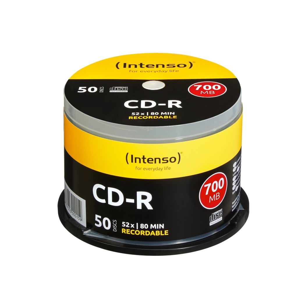[1001125] CD-R 700 MB/80 M.52X CAKE BOX 50PZ.