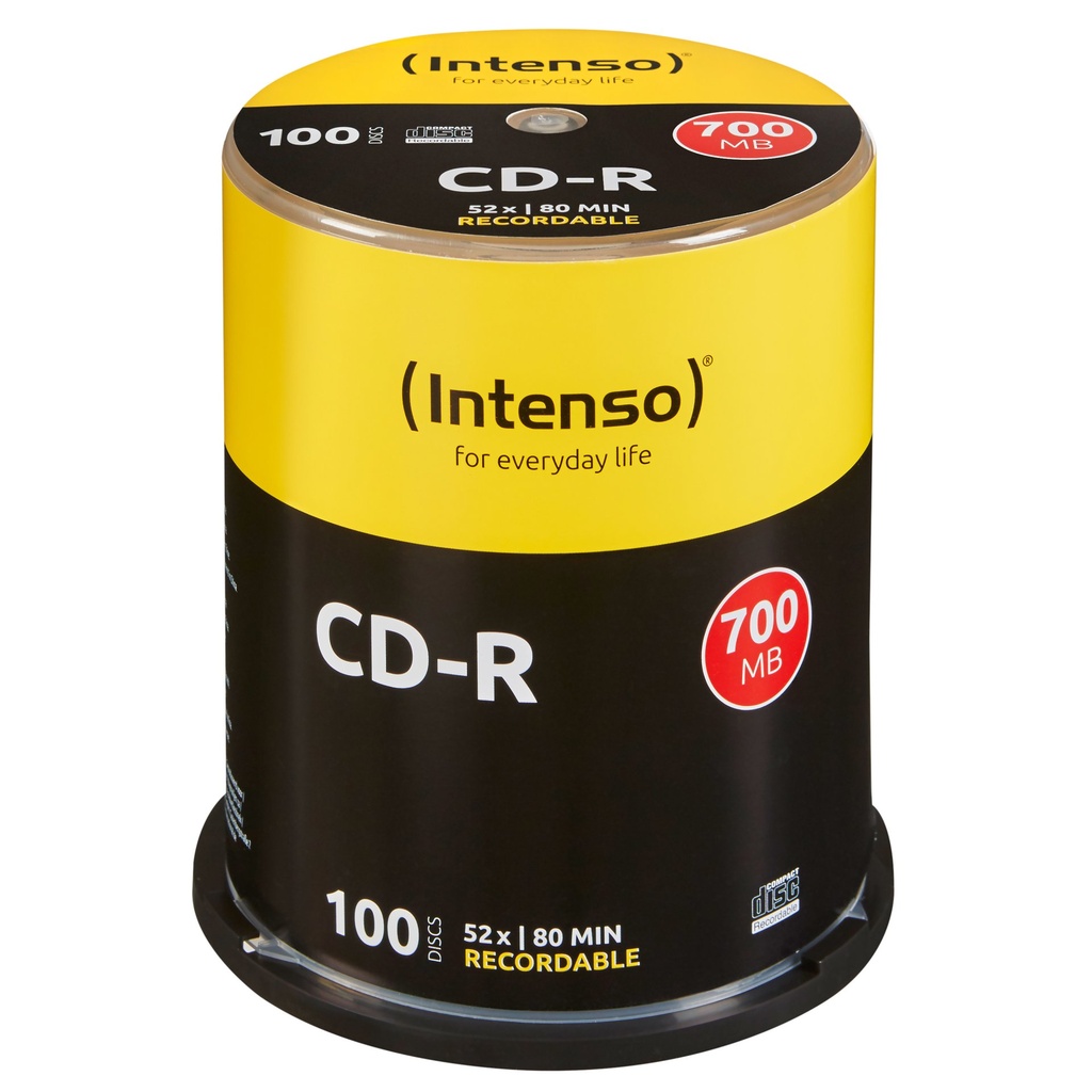 [1001126] CD-R 700 MB/80 M.52X CAKE BOX 100PZ