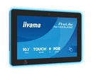 iiyama ProLite TW1025LASC-B3PNR Monitor PC 25,6 cm (10.1") 1280 x 800 Pixel WXGA LED Touch screen Multi utente Nero