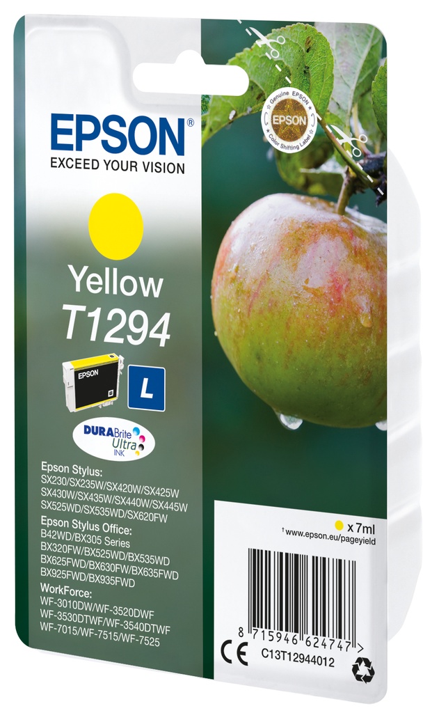 Epson Apple Inchiostro giallo singolo DURABrite Ultra Mela T1294