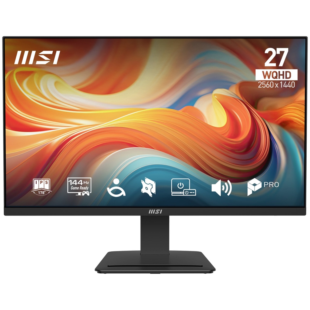 [9S6-3PE2CH-015] MSI Pro MP273Q E14 Monitor PC 68,6 cm (27") 2560 x 1440 Pixel Wide Quad HD Nero
