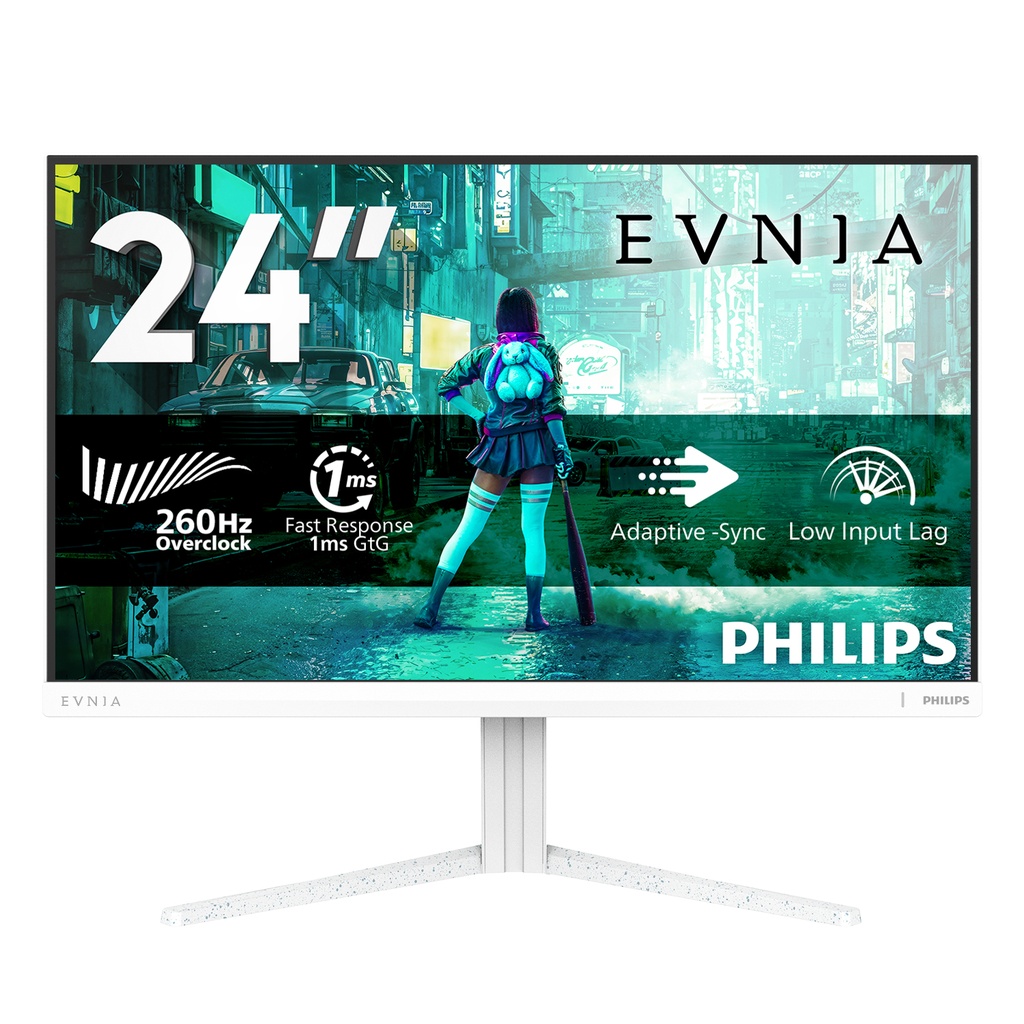 [24M2N3201P/00] Philips Evnia 3000 24M2N3201P/00 Monitor PC 60,5 cm (23.8") 1920 x 1080 Pixel Full HD LCD Bianco