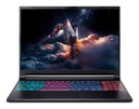 Acer Nitro ANV16S-61-R30X Copilot+ PC AMD Ryzen AI 7 350 Computer portatile 40,6 cm (16") WQXGA 16 GB DDR5-SDRAM 1 TB SSD NVIDIA GeForce RTX 5060 Wi-Fi 6E (802.11ax) Windows 11 Home Italiano Nero