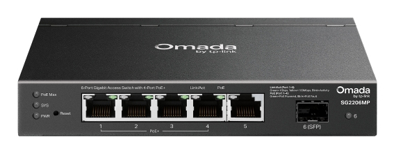 [SG2206MP] TP-Link Omada SG2206MP switch di rete L2 Gigabit Ethernet (10/100/1000) Supporto Power over Ethernet (PoE)