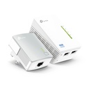 TP-Link TL-WPA4220 KIT adattatore di rete PowerLine 300 Mbit/s Collegamento ethernet LAN Wi-Fi Bianco 1 pz