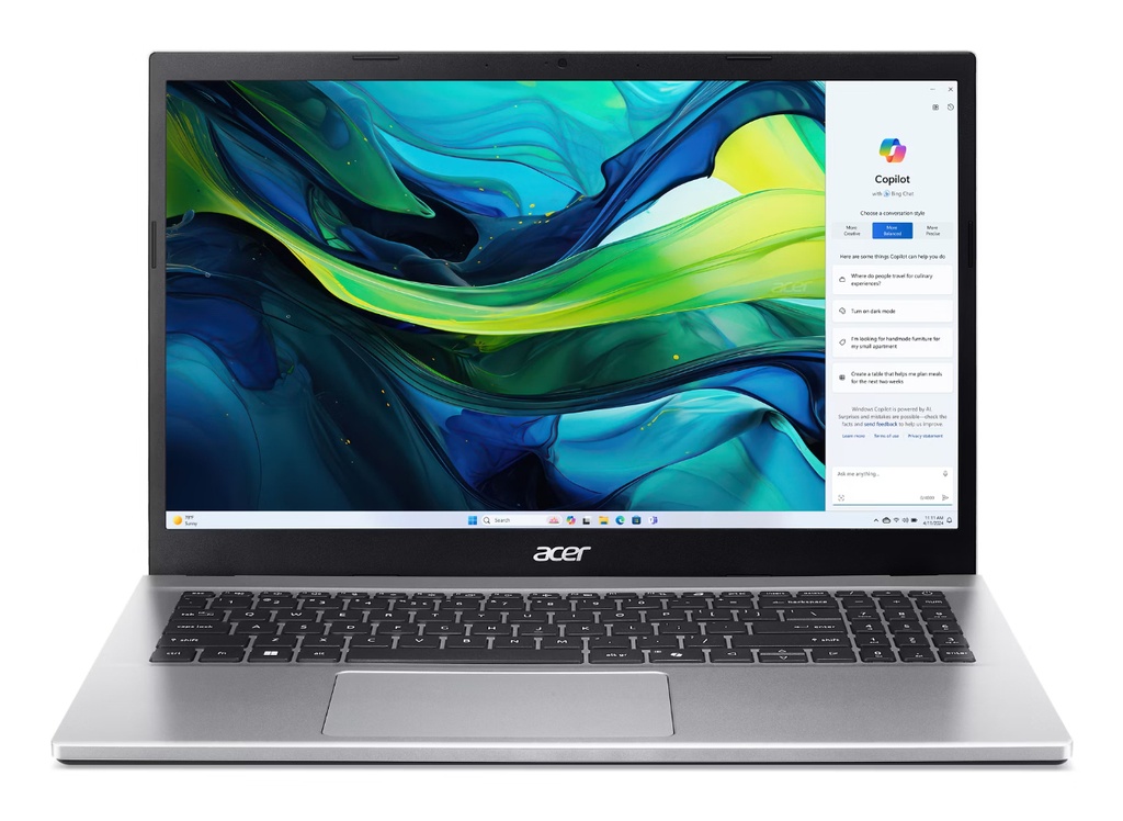 AG15-42P-R3GD RYZEN 7 5825U 16GB 512GB 15.6 W11H