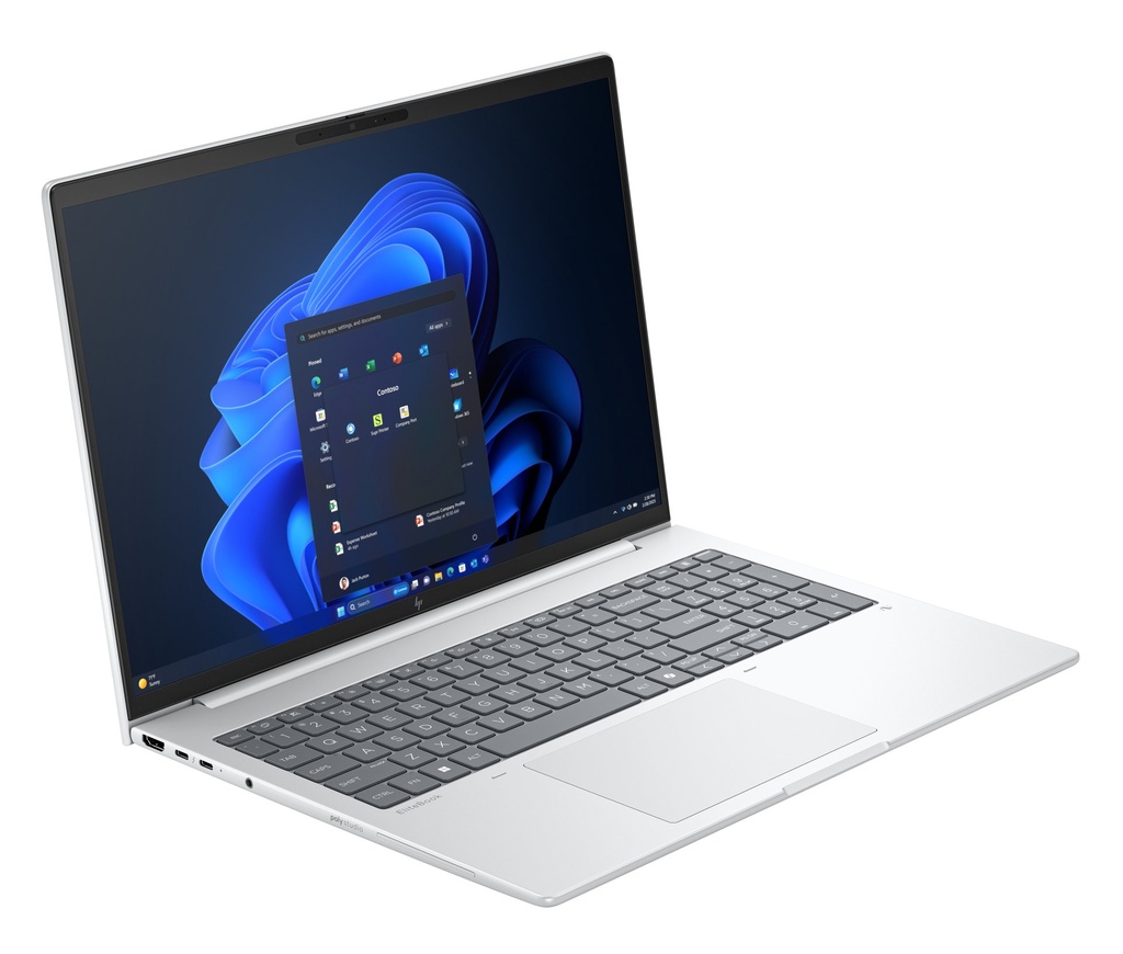 HP EliteBook 8 G1i Next Gen AI PC Wolf Pro Security Edition Copilot+ PC Intel Core Ultra 7 256V Computer portatile 40,6 cm (16") WUXGA 16 GB LPDDR5x-SDRAM 512 GB SSD Wi-Fi 7 (802.11be) Windows 11 Pro Argento