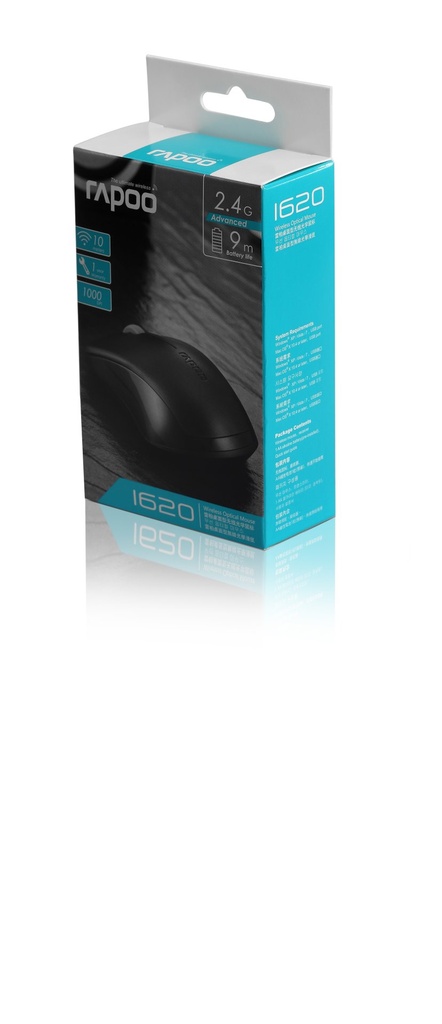 1620 2.4 GHZ WIRELESS OPTICAL MOUSE