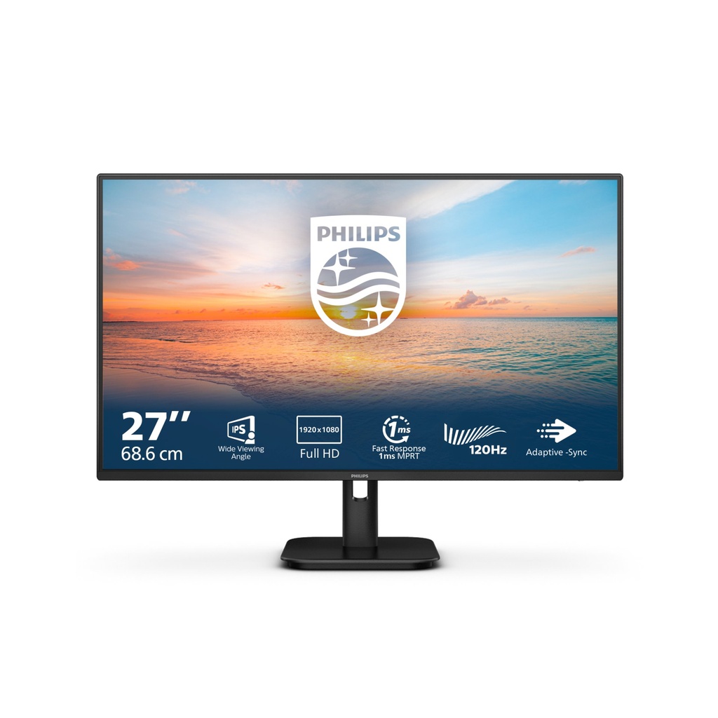 [27E1N1100A/00] Philips 1000 series 27E1N1100A/00 computer monitor 68.6 cm (27") 1920 x 1080 pixels Full HD LCD Black