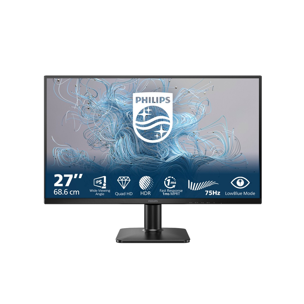 [27E2N1500L/00] Philips 1000 series 27E2N1500L/00 computer monitor 68.6 cm (27") 2560 x 1440 pixels Quad HD LED Black