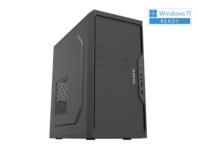 [YY13216] YASHI YY13216 PC Intel® Pentium® Gold G6400 8 GB DDR4-SDRAM 256 GB SSD Windows 11 Pro Mini Tower Nero