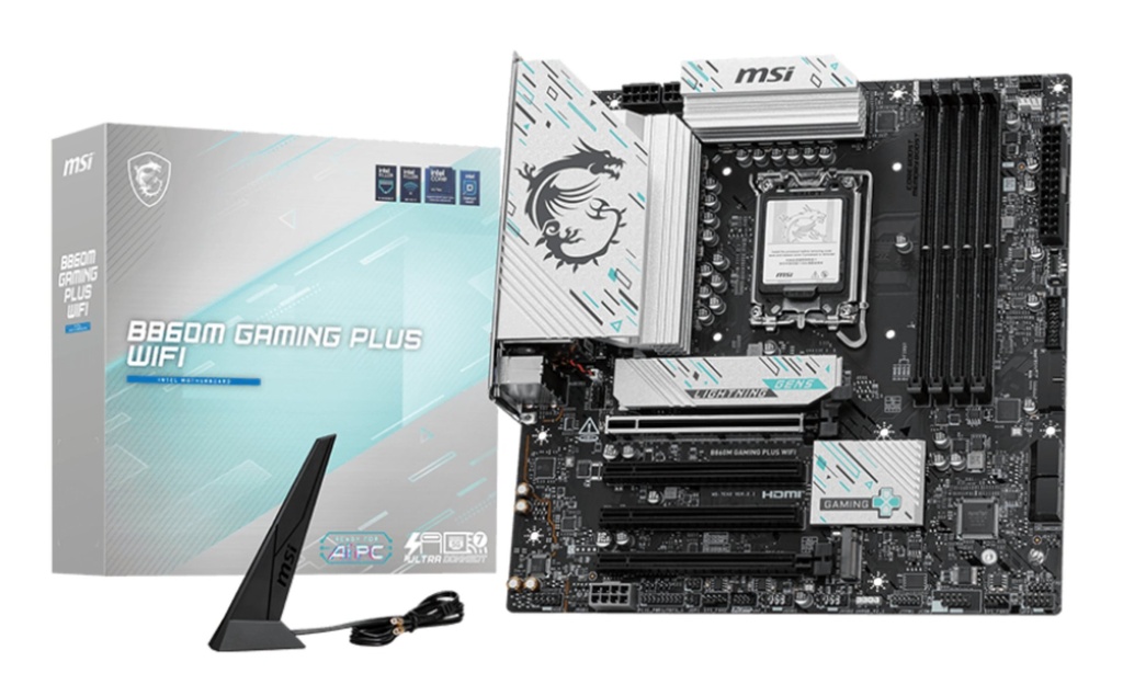 [B860M GAMING PLUS WIFI] MSI B860M GAMING PLUS WIFI scheda madre Intel B860 LGA 1851 (Socket V1) micro ATX
