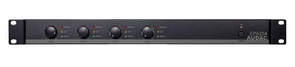 AUDAC EPA254 amplificatore audio 4.0 canali Nero